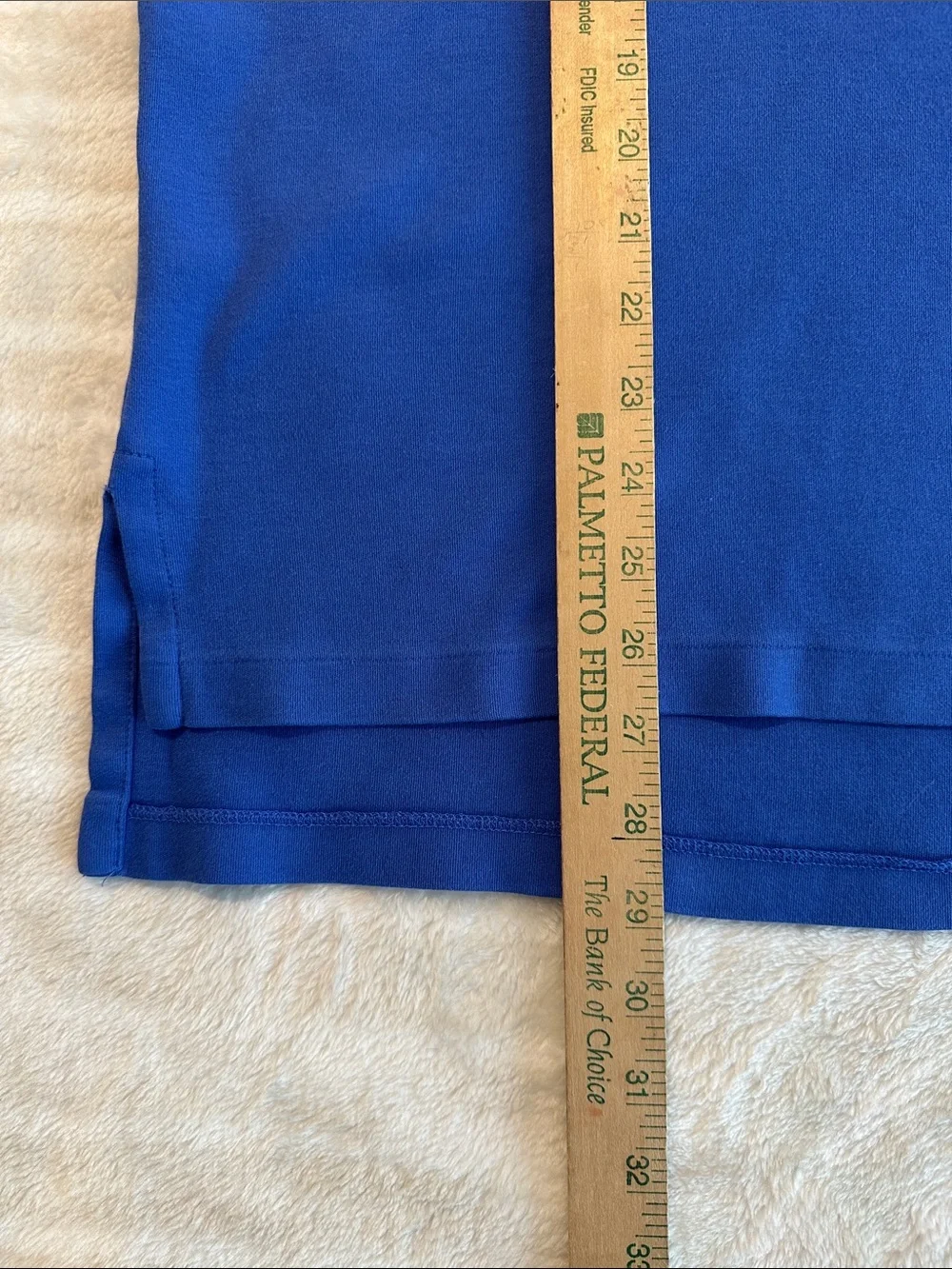 Polo by Ralph Lauren Men’s Cobalt Blue Polo with Red Pony
